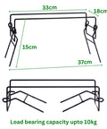 ecofynd Joel Metal Plant Stand