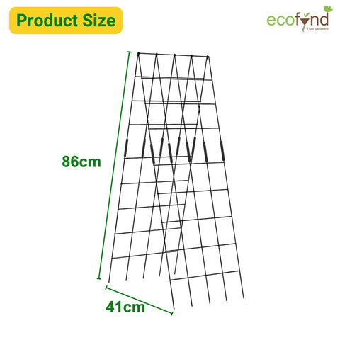 Foldable A-Frame Garden Trellis