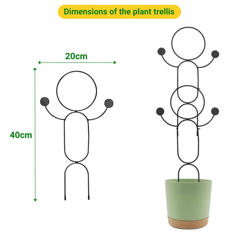 ecofynd 16 inches Trellis for Climbing Plants