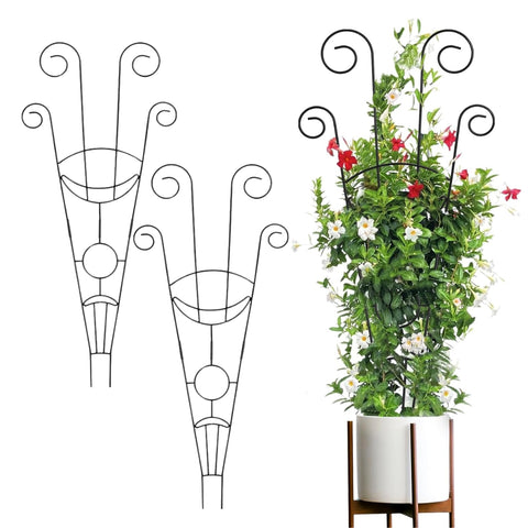 ecofynd 32 inches Metal Plant Stakes