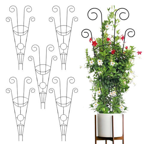 ecofynd 32 inches Metal Plant Stakes