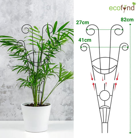 ecofynd 32 inches Metal Plant Stakes