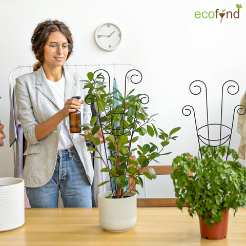 ecofynd 32 inches Metal Plant Stakes