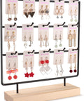 Ecofynd Metal 3 Layer Jewelry Organizer Stand