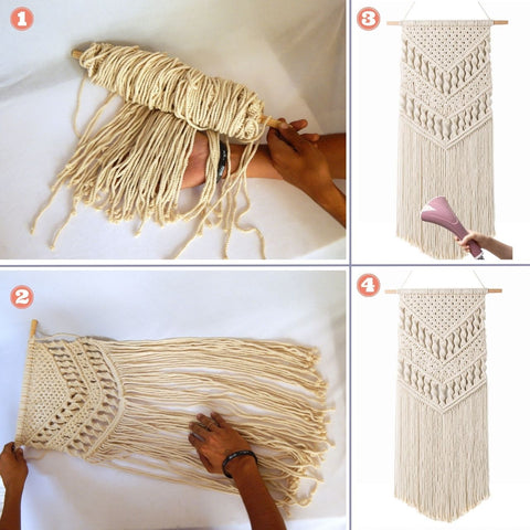 Ecofynd Macrame Wall Hanging