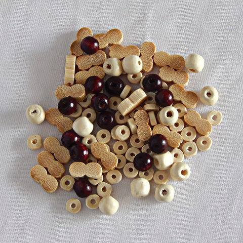 Assorted Wooden Beads