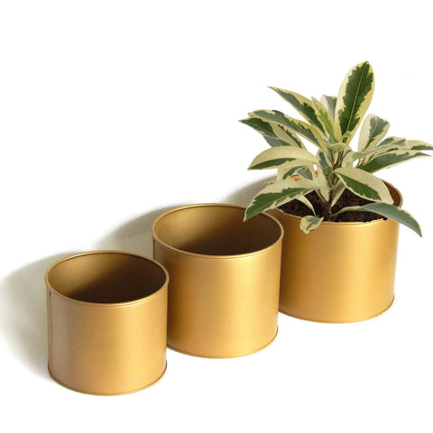 Centuria Metal Plant Pots