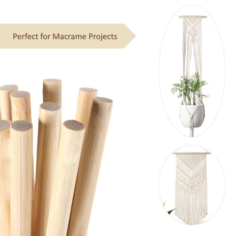 ecofynd Wooden Dowel Rods