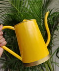 ecofynd 2 Liter Yellow Watering Can with Long Spout Watering Can freeshipping - Ecofynd