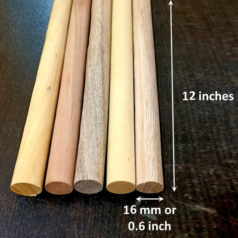 ecofynd Wooden Dowel Rods