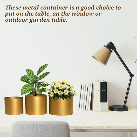 Centuria Metal Plant Pots