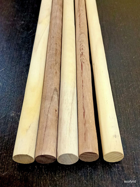 ecofynd Wooden Dowel Rods