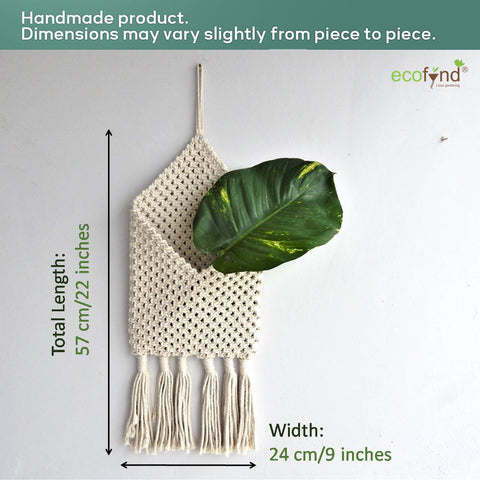 ecofynd Macrame Wall Holder organizers and storage freeshipping - Ecofynd