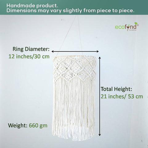 ecofynd Home Decor Wall Hanging Macrame Lamp Shade lampshade freeshipping - Ecofynd