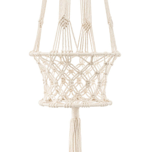 Macrame Cotton Plant Hanger Basket Macrame Plant Hanger freeshipping - Ecofynd