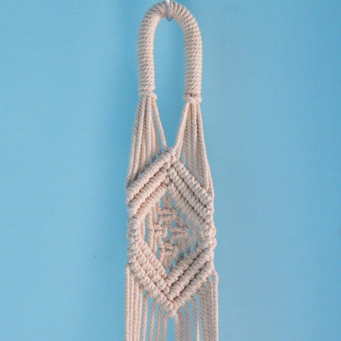 Macrame Cotton Plant Wall Hanger Macrame Plant Hanger freeshipping - Ecofynd