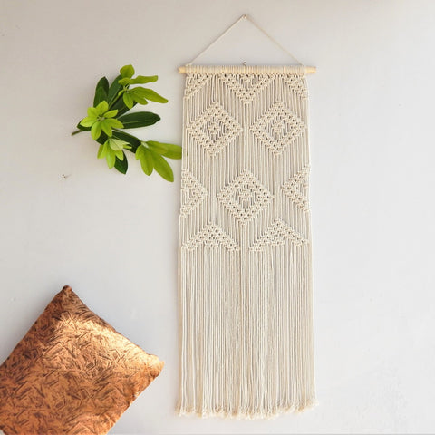 ecofynd Macrame Boho Wall Hanging hangingornament freeshipping - Ecofynd