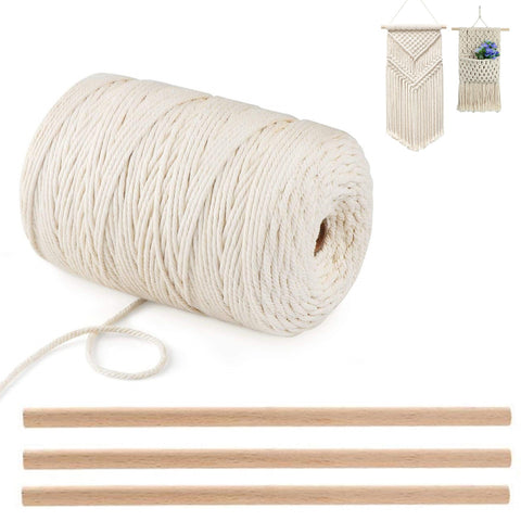 ecofynd Easy Macrame DIY Kit for Wall Hanging Art & Craft Kit freeshipping - Ecofynd