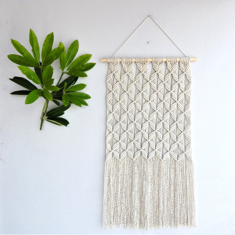 ecofynd Macrame Boho Wall Hanging hangingornament freeshipping - Ecofynd