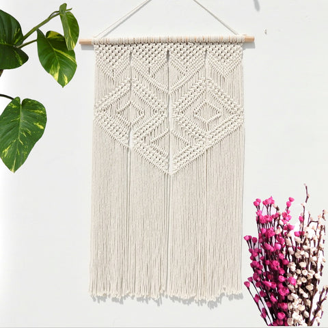 ecofynd Macrame Boho Wall Hanging hangingornament freeshipping - Ecofynd