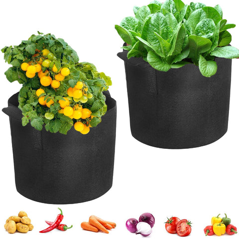 ecofynd Non Woven Fabric Pots Grow Bags Plant Bag freeshipping - Ecofynd