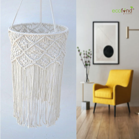 ecofynd Home Decor Wall Hanging Macrame Lamp Shade lampshade freeshipping - Ecofynd