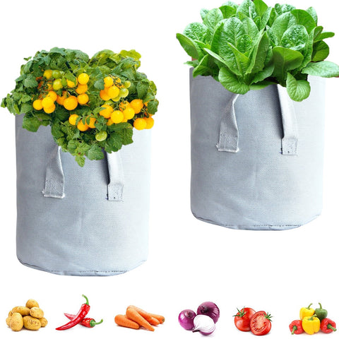 ecofynd Non Woven Fabric Pots Grow Bags Plant Bag freeshipping - Ecofynd