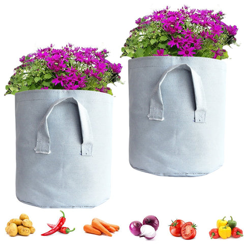 ecofynd Non Woven Fabric Pots Grow Bags Plant Bag freeshipping - Ecofynd