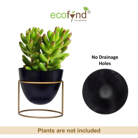 Alle Metal Plant Pot with Stand planter freeshipping - Ecofynd