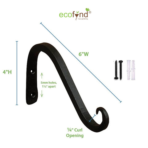 Ecofynd Metal Wall Plant Bracket