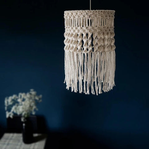 ecofynd Home Decor Wall Hanging Macrame Lamp Shade lampshade freeshipping - Ecofynd