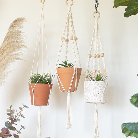 ecofynd Easy Macrame DIY Kit for Plant Hanger Art & Craft Kit freeshipping - Ecofynd