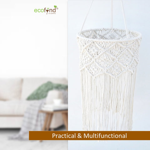 ecofynd Home Decor Wall Hanging Macrame Lamp Shade lampshade freeshipping - Ecofynd