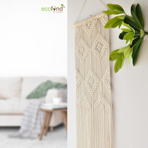 ecofynd Macrame Boho Wall Hanging hangingornament freeshipping - Ecofynd