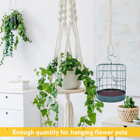 Ecofynd Macrame Plant Hanger Extender Rope Macrame extender freeshipping - Ecofynd