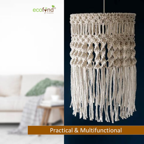 ecofynd Home Decor Wall Hanging Macrame Lamp Shade lampshade freeshipping - Ecofynd