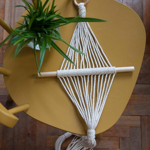 Ecofynd Macrame Cotton Plant Hanger Rope Macrame Plant Hanger freeshipping - Ecofynd